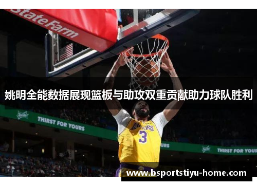 姚明全能数据展现篮板与助攻双重贡献助力球队胜利